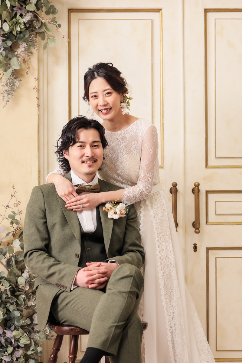 うしろからぎゅっと♪