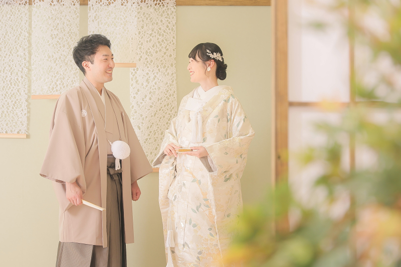 最後はお着物を掛け替えて❁