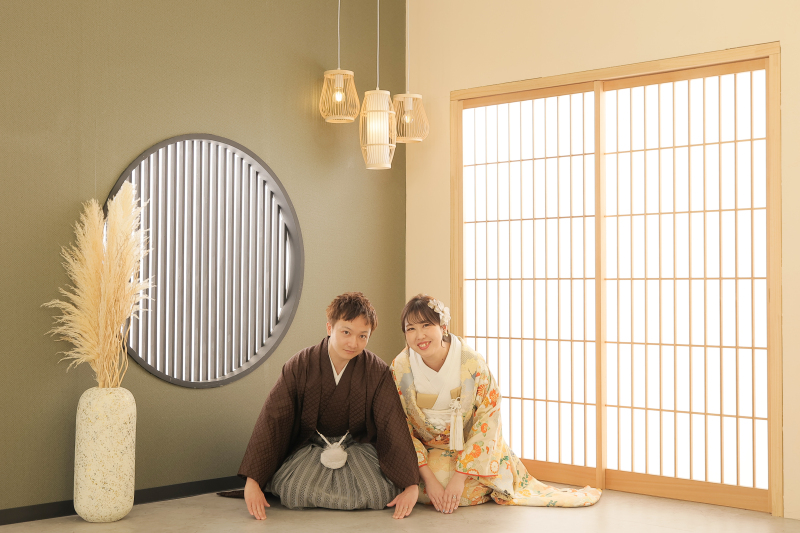 和装らしく!