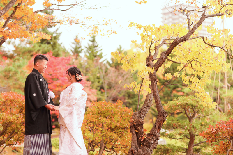 向かい合わせで