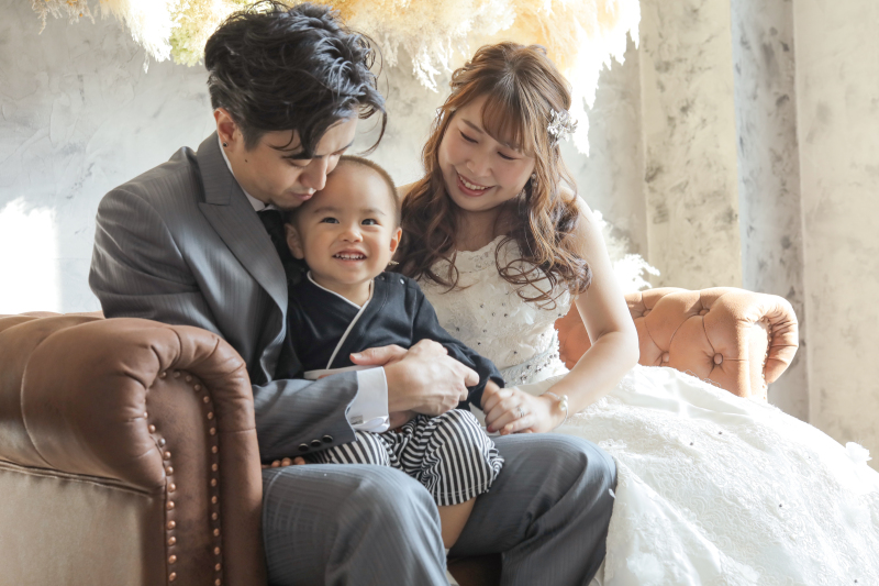 自然光の温かい雰囲気で…