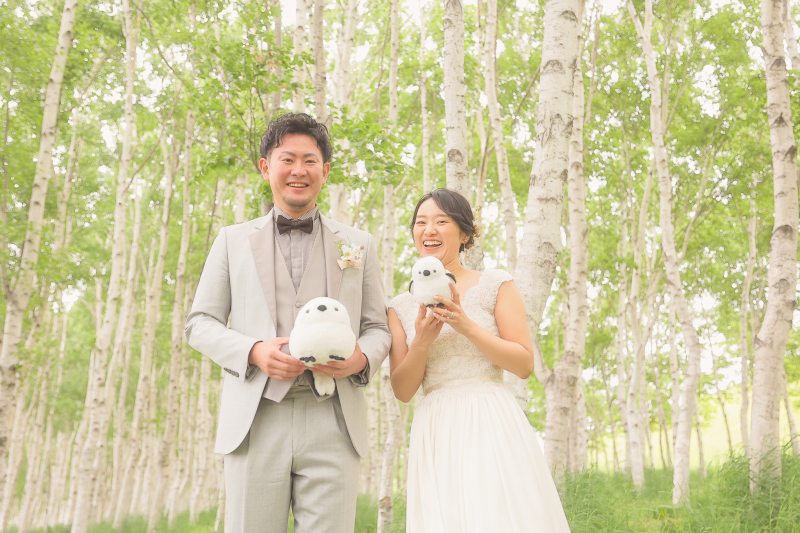 お持ち込みいただいた小物と一緒に