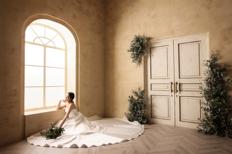 お座りショット