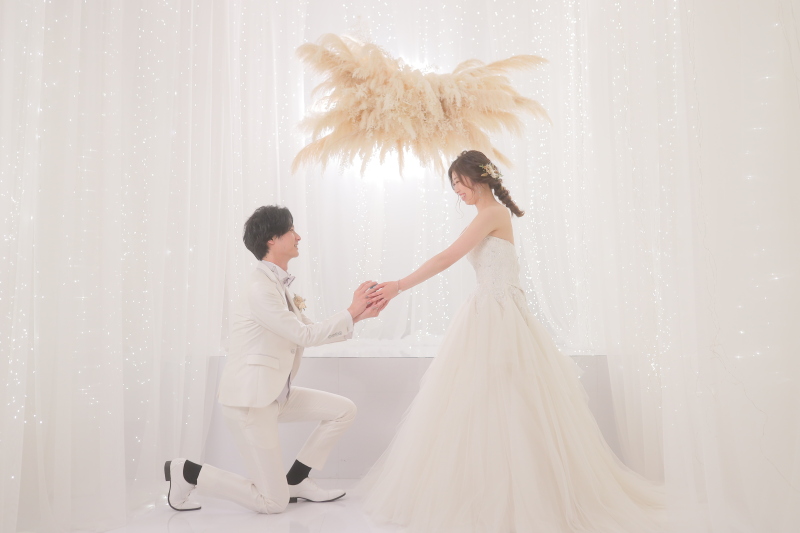 真っ白な可愛らしい空間のなかで♡