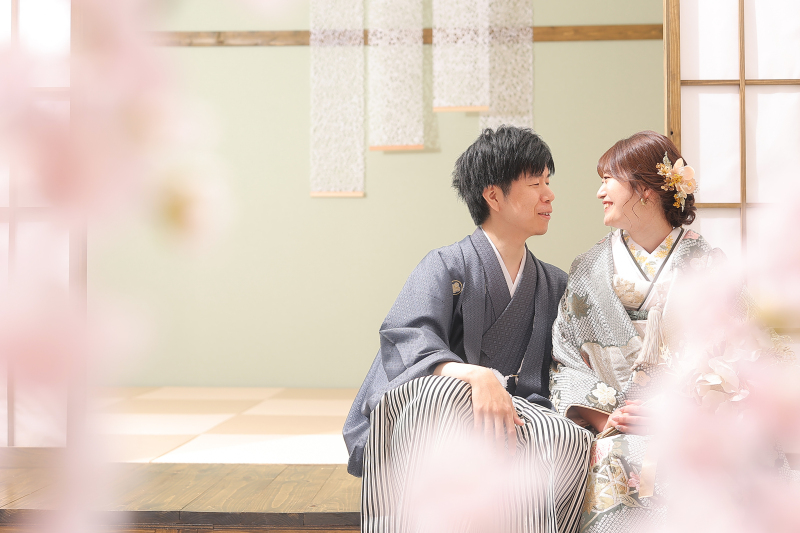 今度は和装での撮影です!