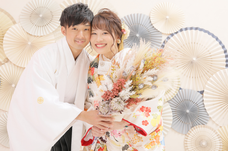 人気のドライフラワーのブーケ