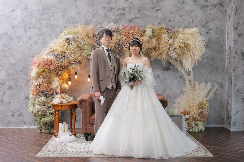 ウェディングドレスに!