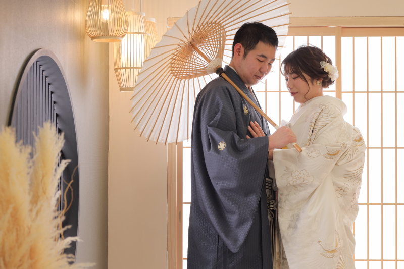 目線を外して・・