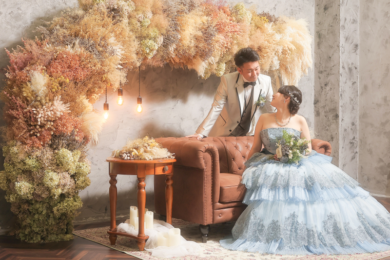 ドライフラワー×ソファーのセット❁