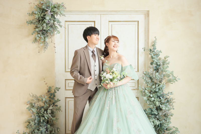 次はスタジオ洋装です！