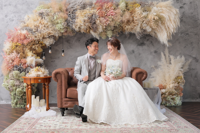 かわいいドライフラワーと☆