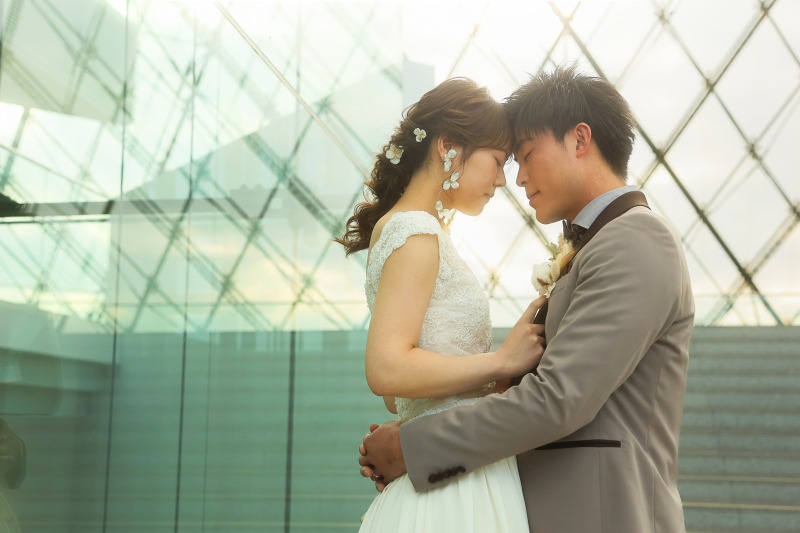 おでこコツン♪