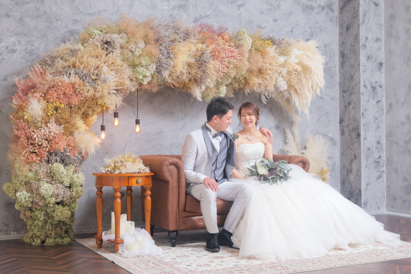 ドライフラワーが可愛いセット❁