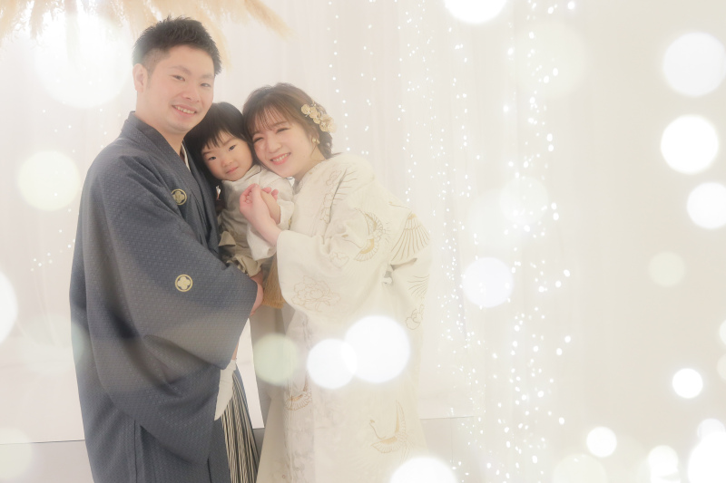 ぎゅっと寄り添って