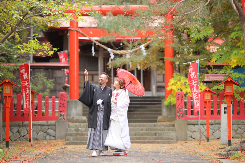 仲良くお散歩しながら♪