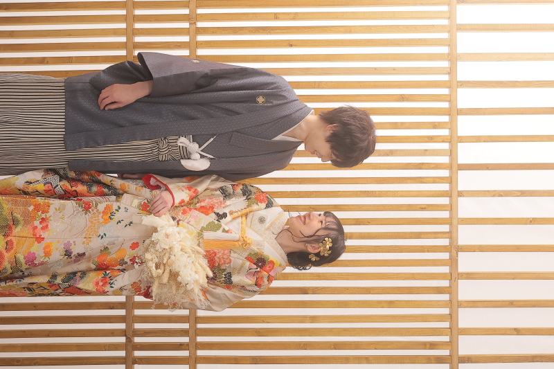 ラストはお着物で