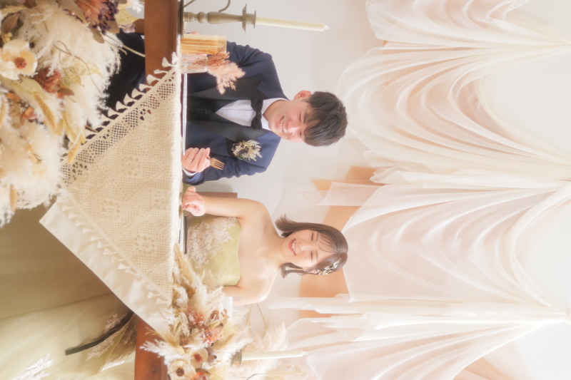 お2人だけのカットも