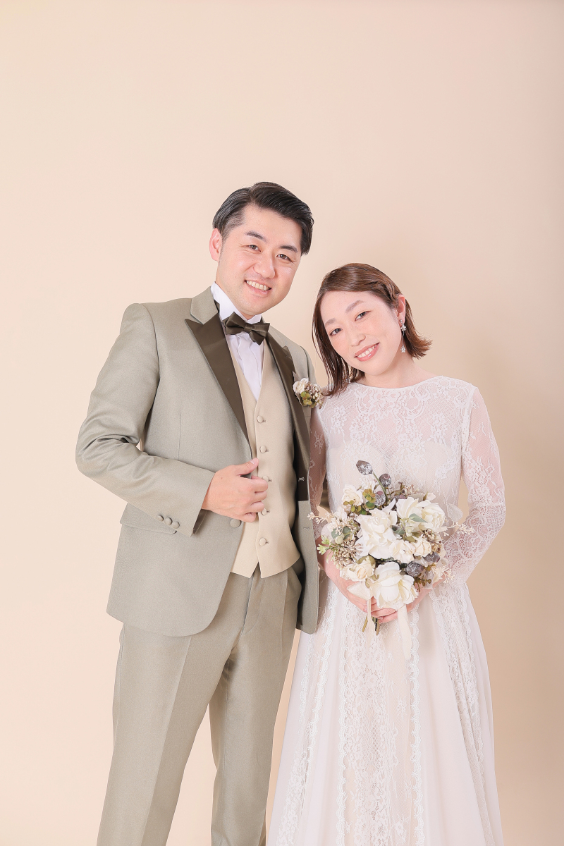 洋装2着スタジオ