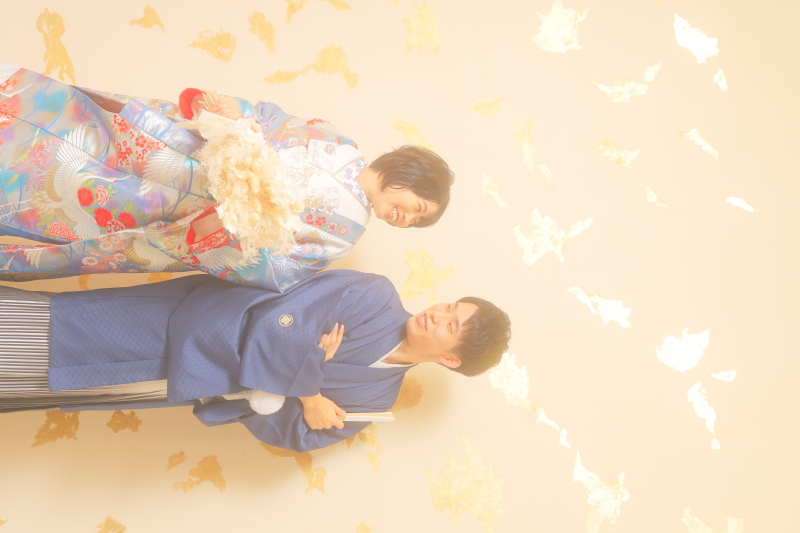 １着目は和装で