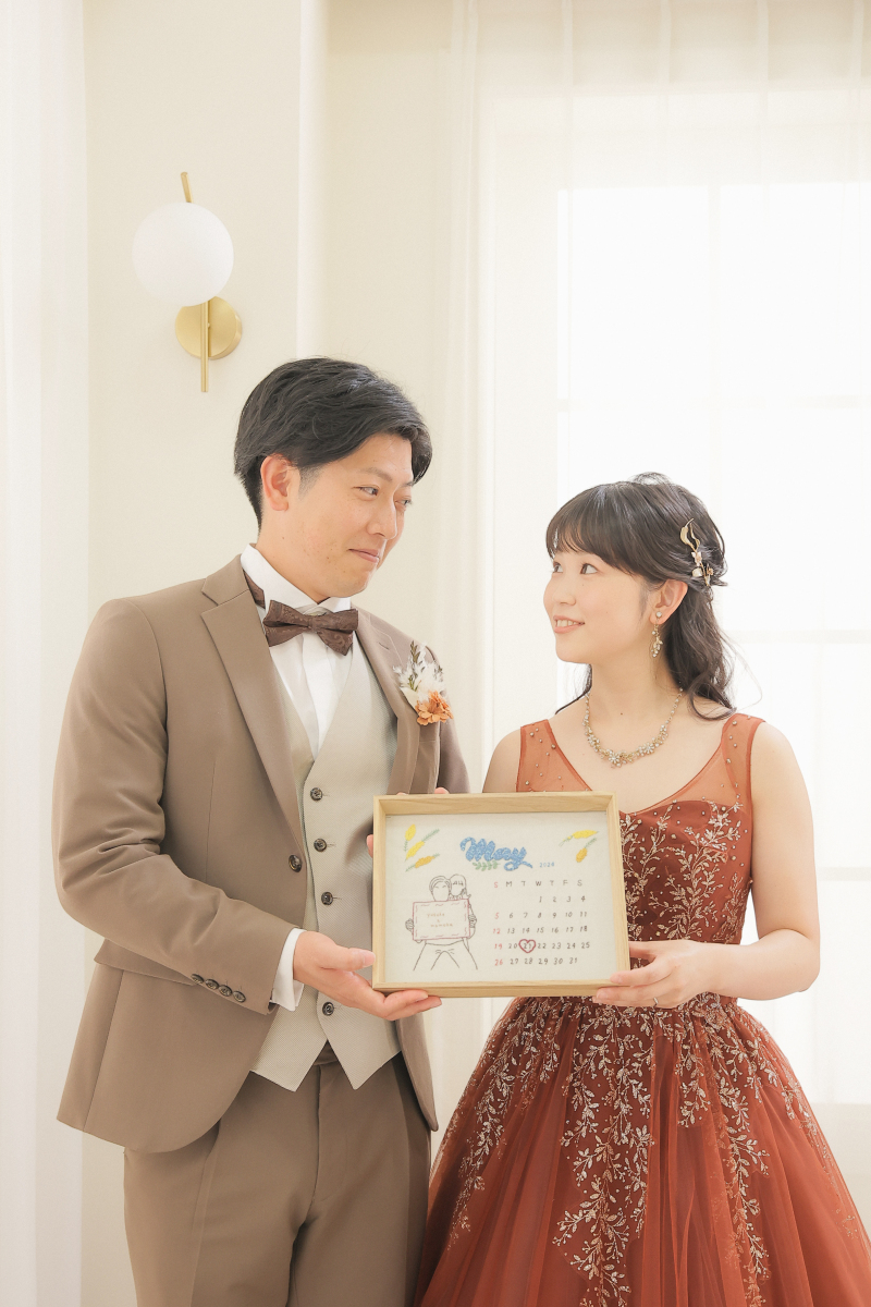 お持ち込みいただいた大切な小物と共に