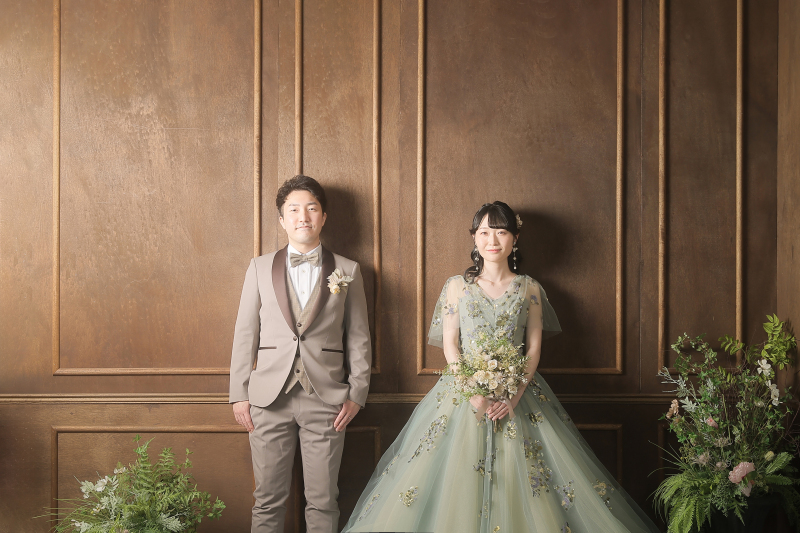 お2人が際立つ様に