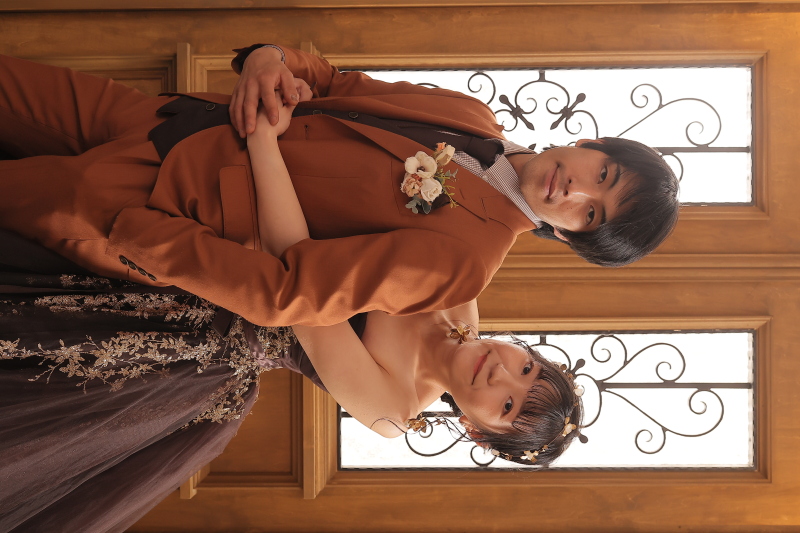 後ろからひょっこり♪