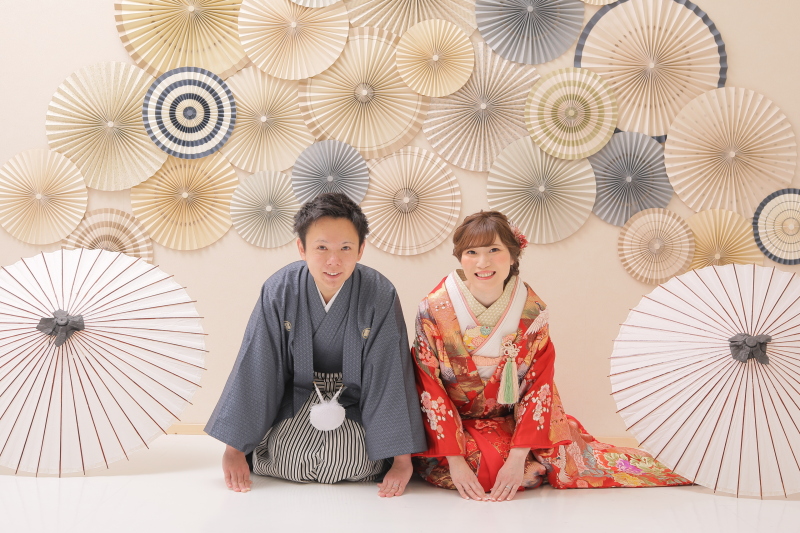 くすみカラーの背景でおしゃれに♡