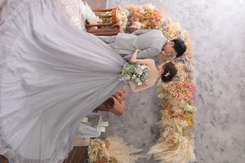 おしゃれな後ろ姿も!