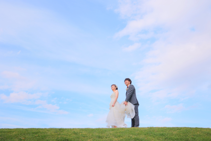 青空に囲まれて