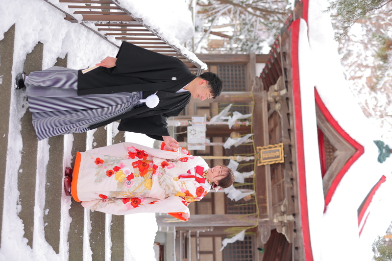 エスコートしながら♪