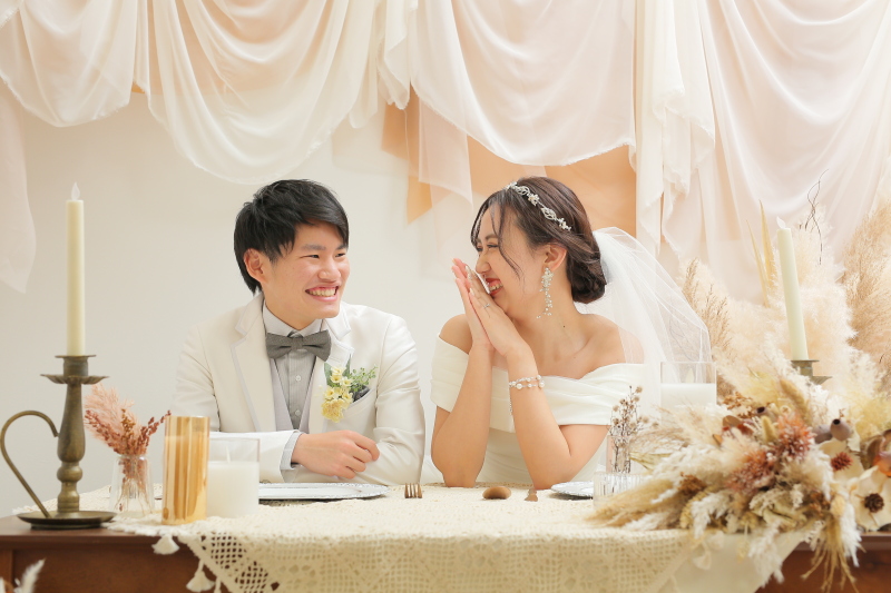 楽しそうにお話しながら！