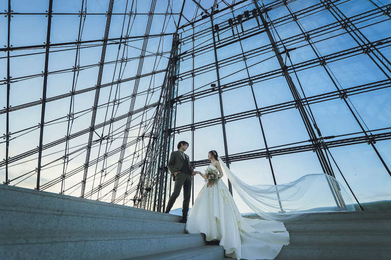 ウェディングドレスならではの1枚