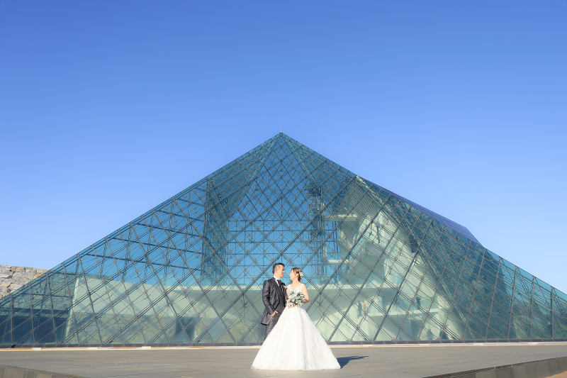 3着目、ウェディングドレス