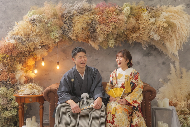 和装にチェンジ!