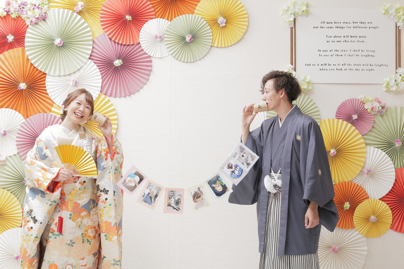 小物を使って◎