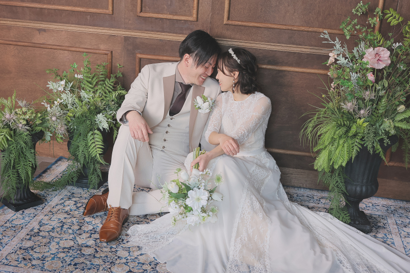 お座りショット