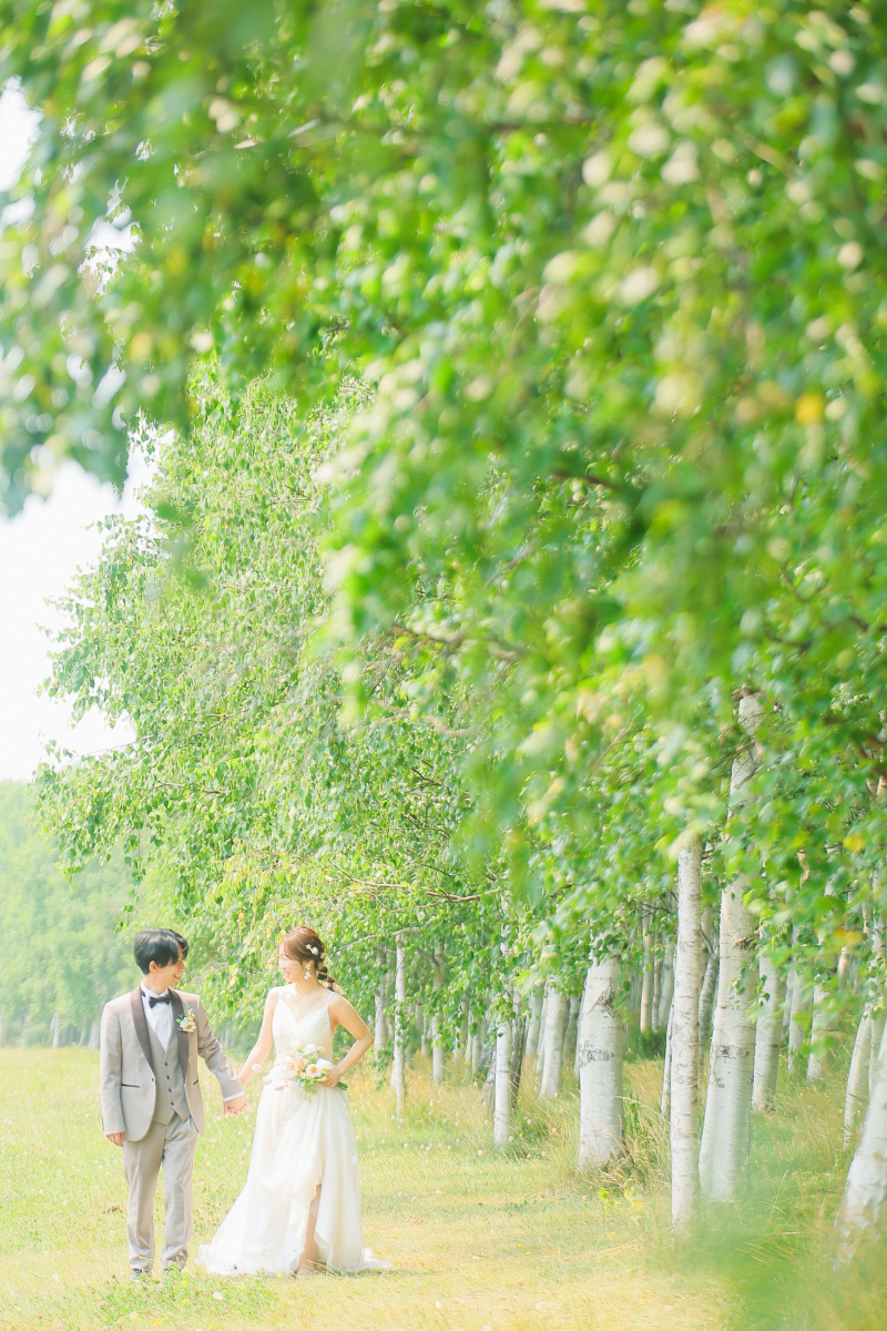 緑の中を一緒におさんぽ⚘