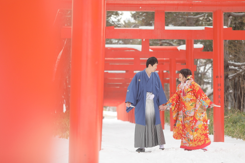 冬の伏見稲荷神社