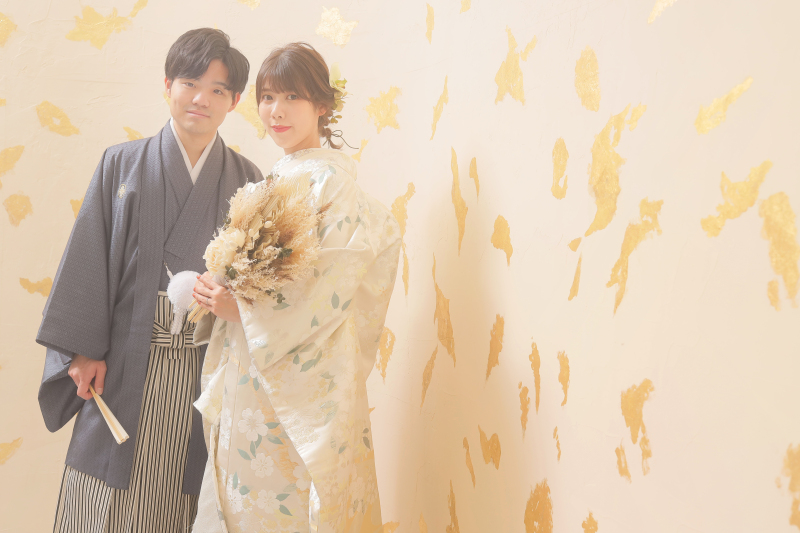 和装×ドライフラワー