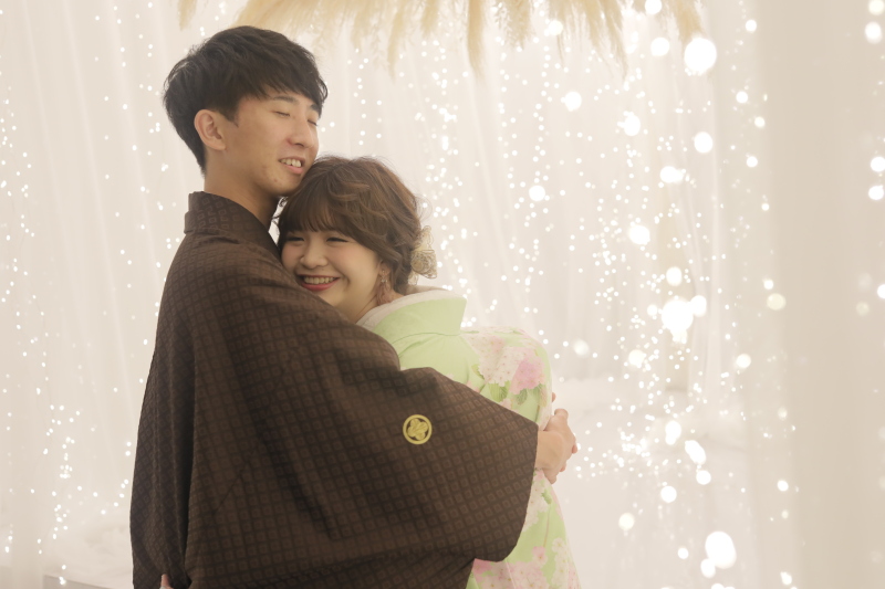 ぎゅーっとハグがかわいい!