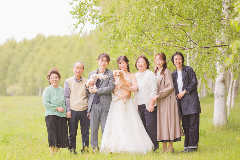 ご家族集合写真