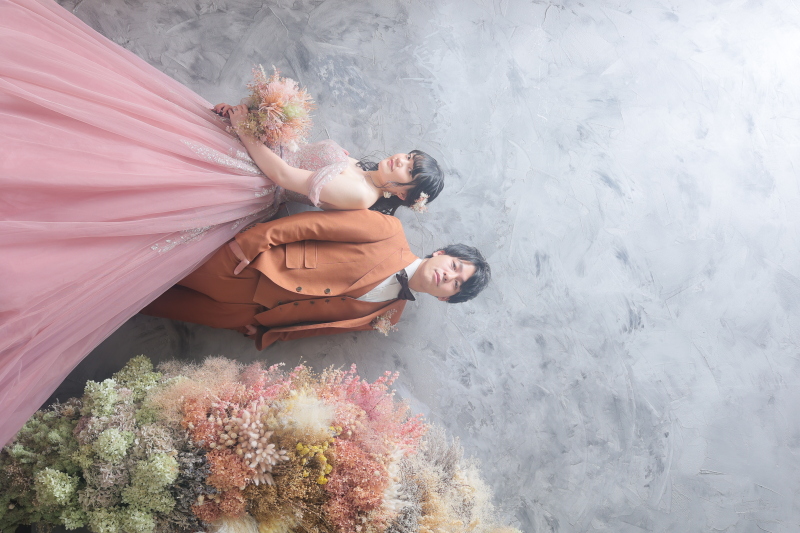 背中合わせショット♪