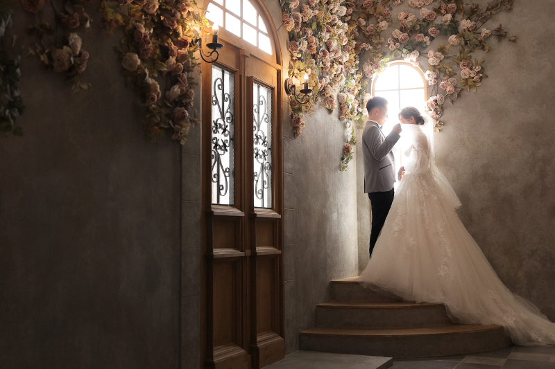 ベールアップの1シーン