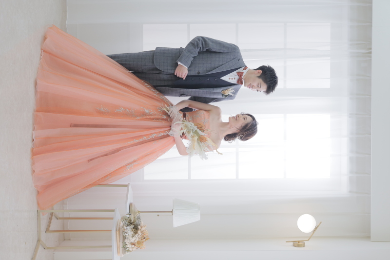 大人ナチュラルなカラードレスコーデ❁