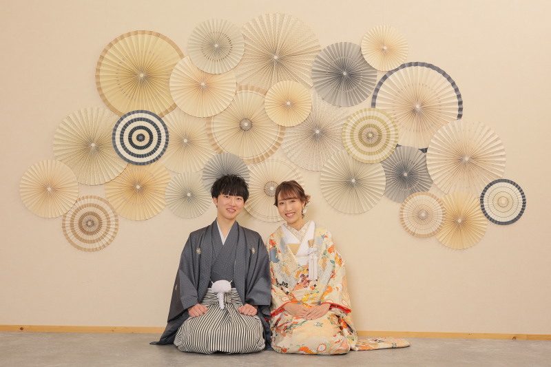 正座ショットはかかせません❁