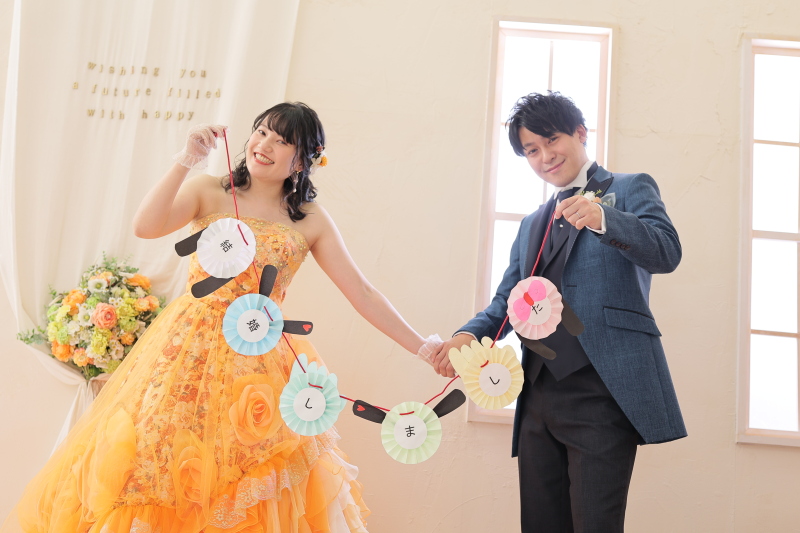 3着目はお持ち込みの小物と