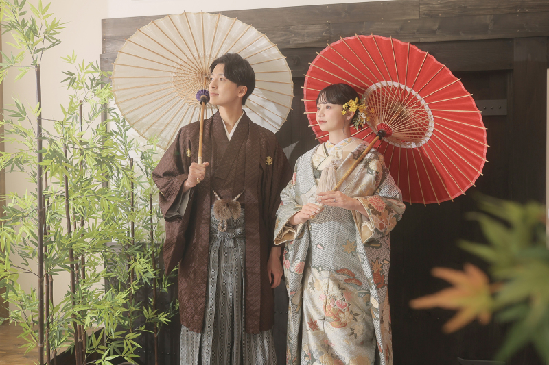 4種類のスタジオでバリエーション豊富に撮影できる