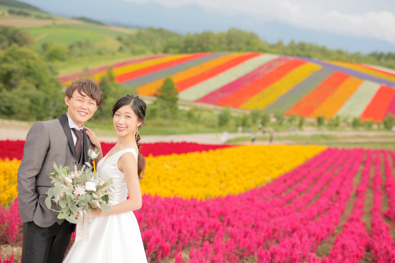 石栗写真館札幌店_ガーデンで撮影できる