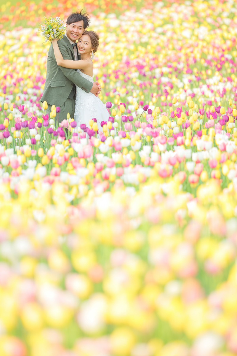 石栗写真館札幌店_ガーデンで撮影できる