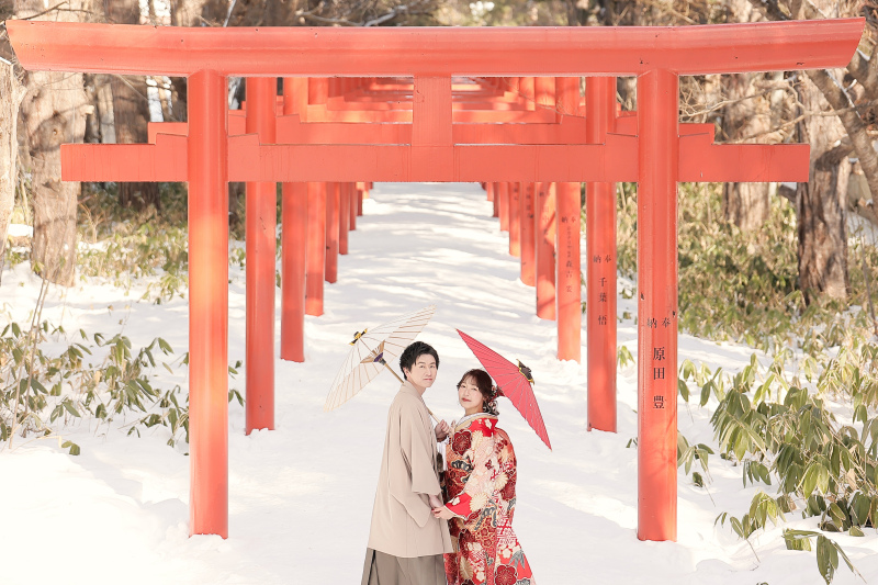 石栗写真館札幌店_神社・寺院で撮影できる